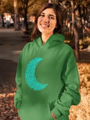 Glitter Moon Hoodie -SPIdeals Designs
