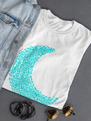 Glitter Moon T-shirt -SPIdeals Designs