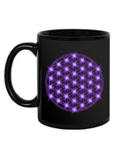 Purple Circle With Pattern Mug -SPIdeals Designs