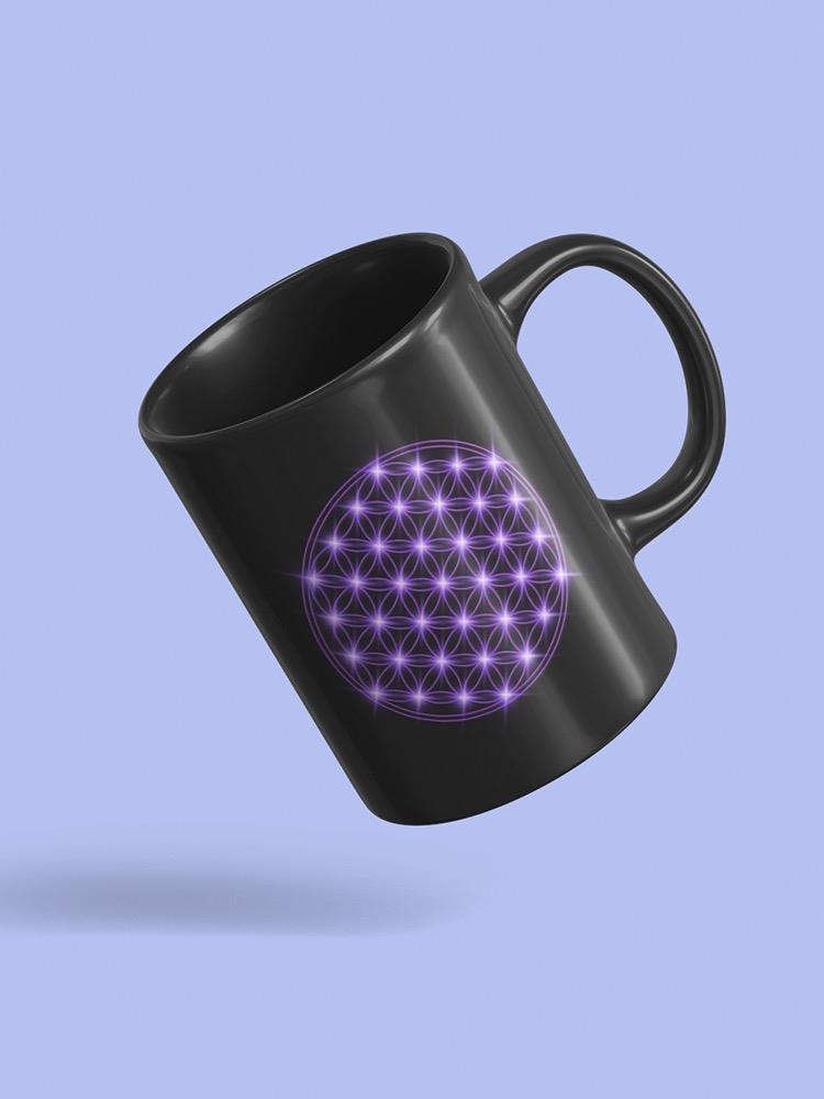 Purple Circle With Pattern Mug -SPIdeals Designs