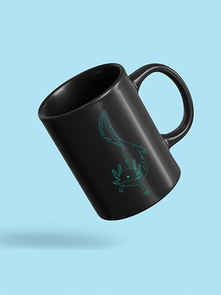 Axolotl Outline Mug -SPIdeals Designs