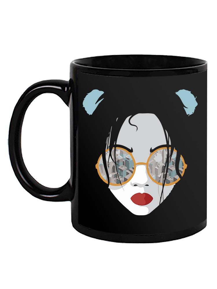 A Woman With Sunglasses Mug -SPIdeals Designs
