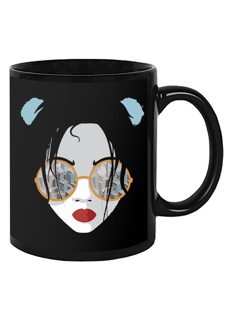 A Woman With Sunglasses Mug -SPIdeals Designs