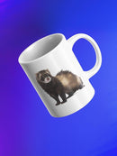 Ferret Portrait Mug -SPIdeals Designs
