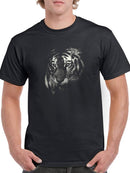 Bengal Tiger In The Dark T-shirt -SPIdeals Designs