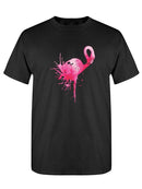 Paint Flamingo T-shirt -SPIdeals Designs