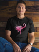 Paint Flamingo T-shirt -SPIdeals Designs