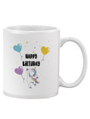 A Happy Birthday Unicorn Mug -SPIdeals Designs