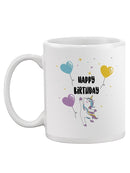 A Happy Birthday Unicorn Mug -SPIdeals Designs
