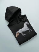 White Horse Galloping Hoodie -SPIdeals Designs