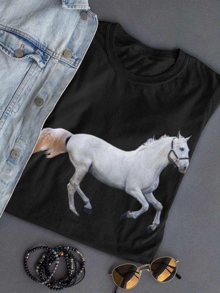 White Horse Galloping T-shirt -SPIdeals Designs
