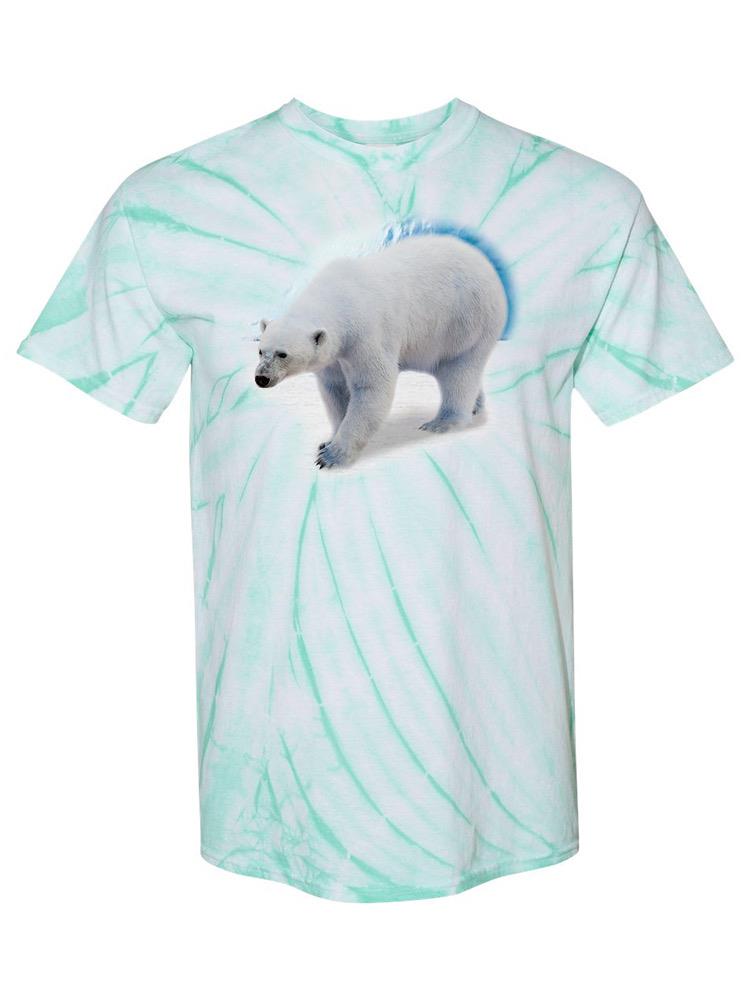 Polar Bear Portrait Tie Dye Tee -SPIdeals Designs
