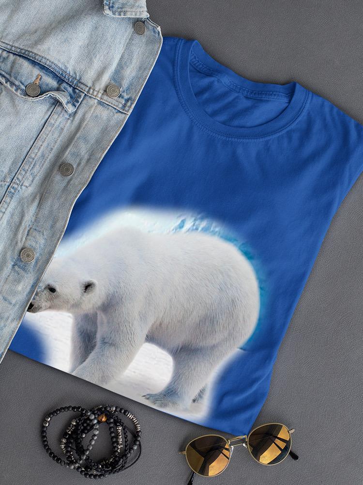 Polar Bear Portrait T-shirt -SPIdeals Designs