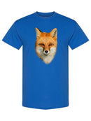 Red Fox Face T-shirt -SPIdeals Designs