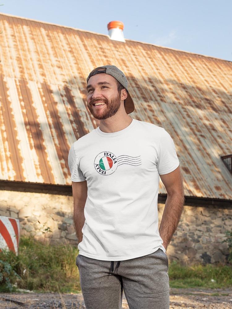 Postal Stamp Italy T-shirt -SPIdeals Designs