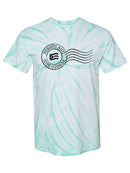 Puerto Rico Stamp Tie Dye Tee -SPIdeals Designs