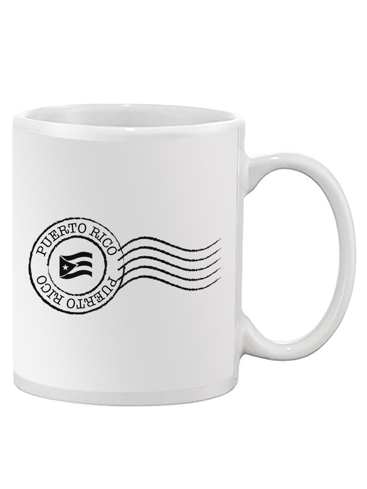 Puerto Rico Stamp Mug -SPIdeals Designs