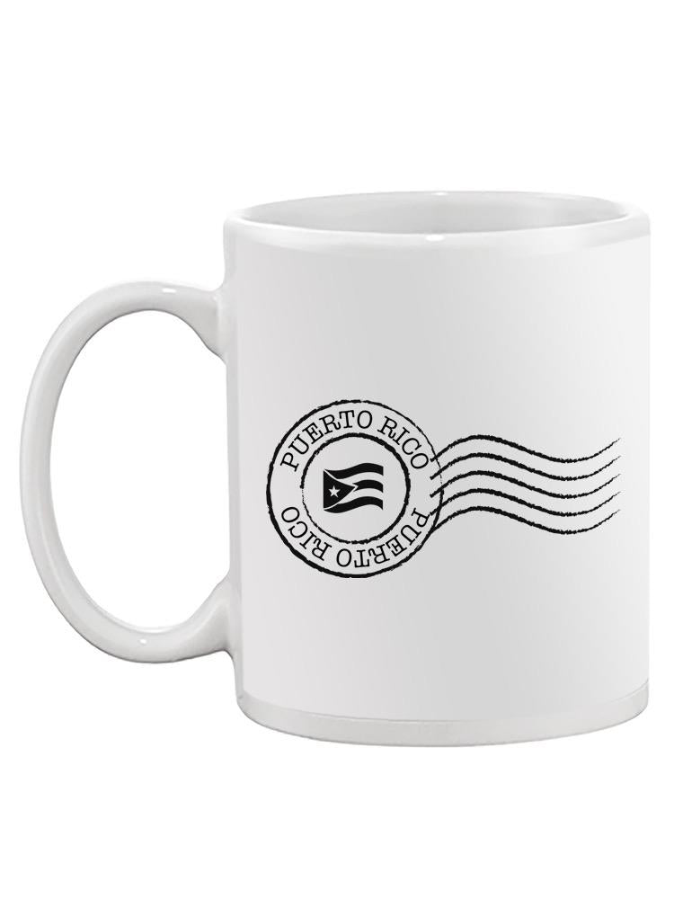 Puerto Rico Stamp Mug -SPIdeals Designs