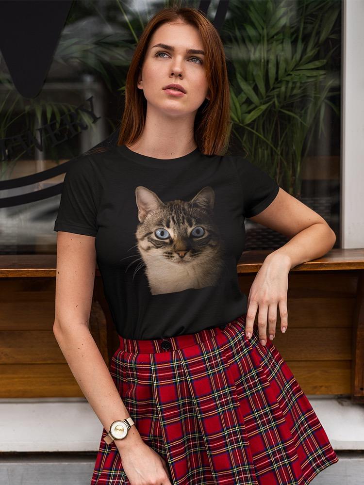 Portrait Of A Cat T-shirt -SPIdeals Designs