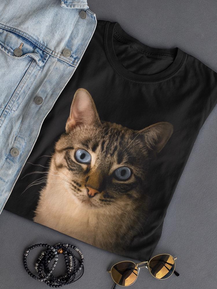 Portrait Of A Cat T-shirt -SPIdeals Designs