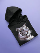 White Bengal Tiger Hoodie -SPIdeals Designs