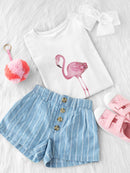 Flamingo T-shirt -SPIdeals Designs