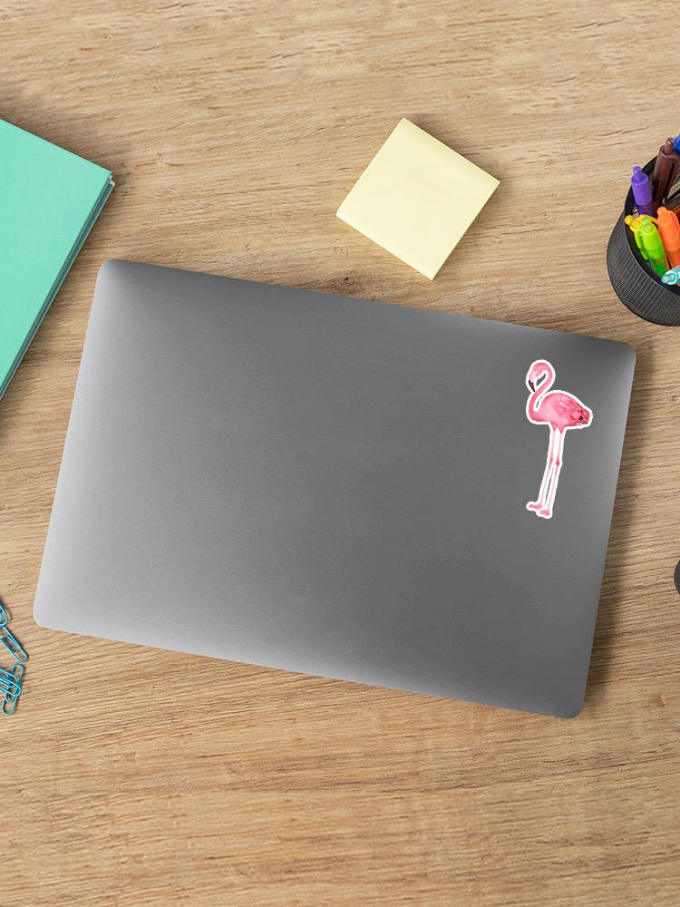 Flamingo Sticker -SPIdeals Designs