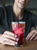A Flamingo Flower Pint Glass -SPIdeals Designs