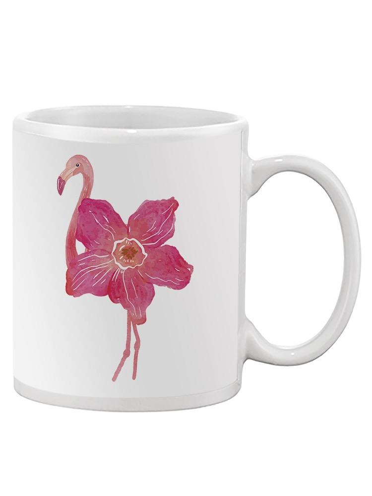 Flamingo Flower Mug -SPIdeals Designs