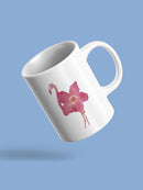 Flamingo Flower Mug -SPIdeals Designs