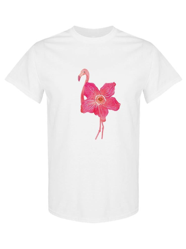 Flamingo Flower T-shirt -SPIdeals Designs