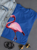 A Pink Flamingo T-shirt -SPIdeals Designs