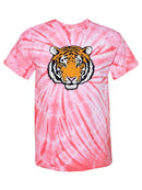 Bengal Tiger Head Tie Dye Tee -SPIdeals Designs