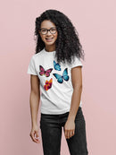 Many Butterflies T-shirt -SPIdeals Designs