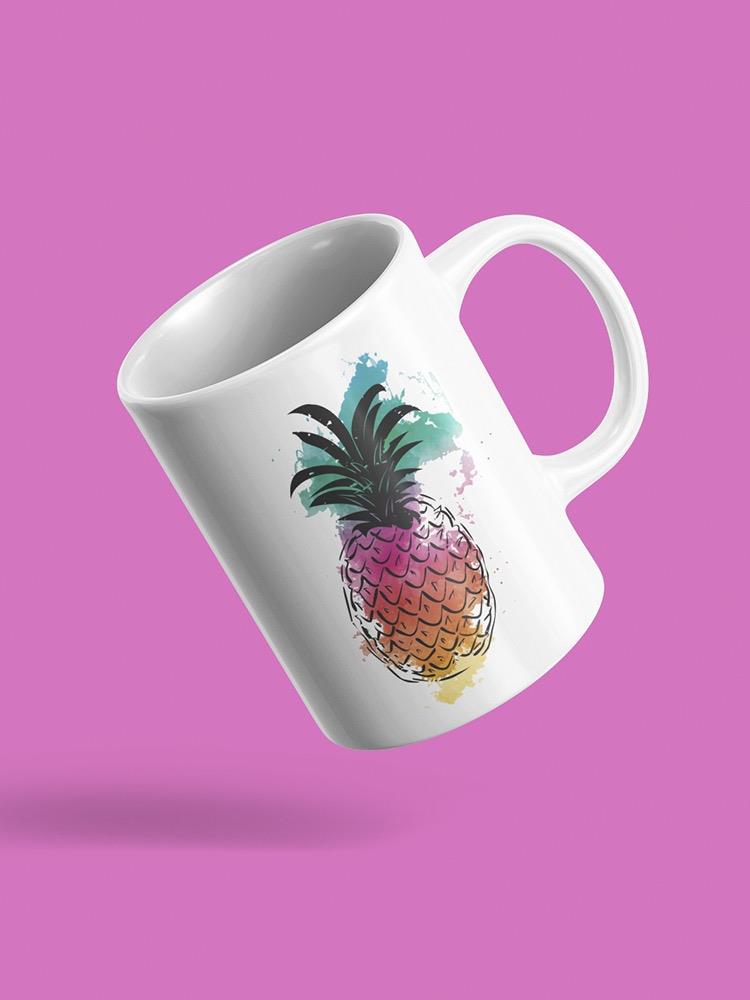 Colorful Pineapple Mug -SPIdeals Designs