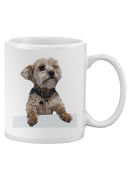 Yorkie Dog Leaning Mug -SPIdeals Designs
