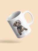Yorkie Dog Leaning Mug -SPIdeals Designs