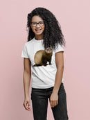 Cute Ferret T-shirt -SPIdeals Designs