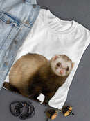 Cute Ferret T-shirt -SPIdeals Designs