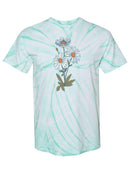 Summer Blossom Tie Dye Tee -SPIdeals Designs