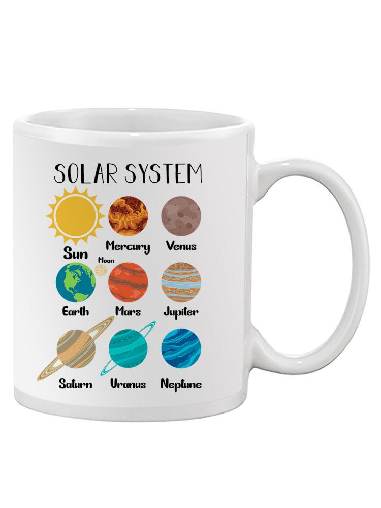 The Solar System Planets Mug -SPIdeals Designs