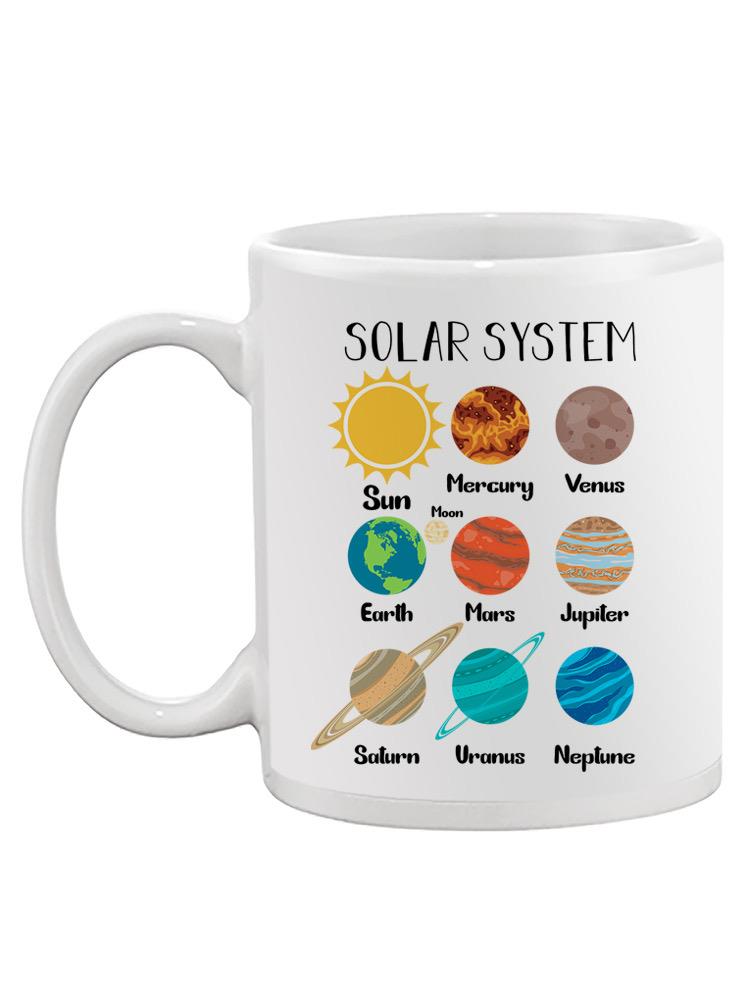 The Solar System Planets Mug -SPIdeals Designs
