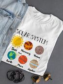 The Solar System Planets T-shirt -SPIdeals Designs