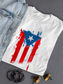 Puerto Rico Flag T-shirt -SPIdeals Designs