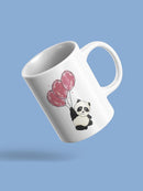 Panda With Balloons Mug -SPIdeals Designs