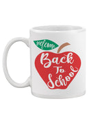 Back To School Apple Mug -SPIdeals Designs