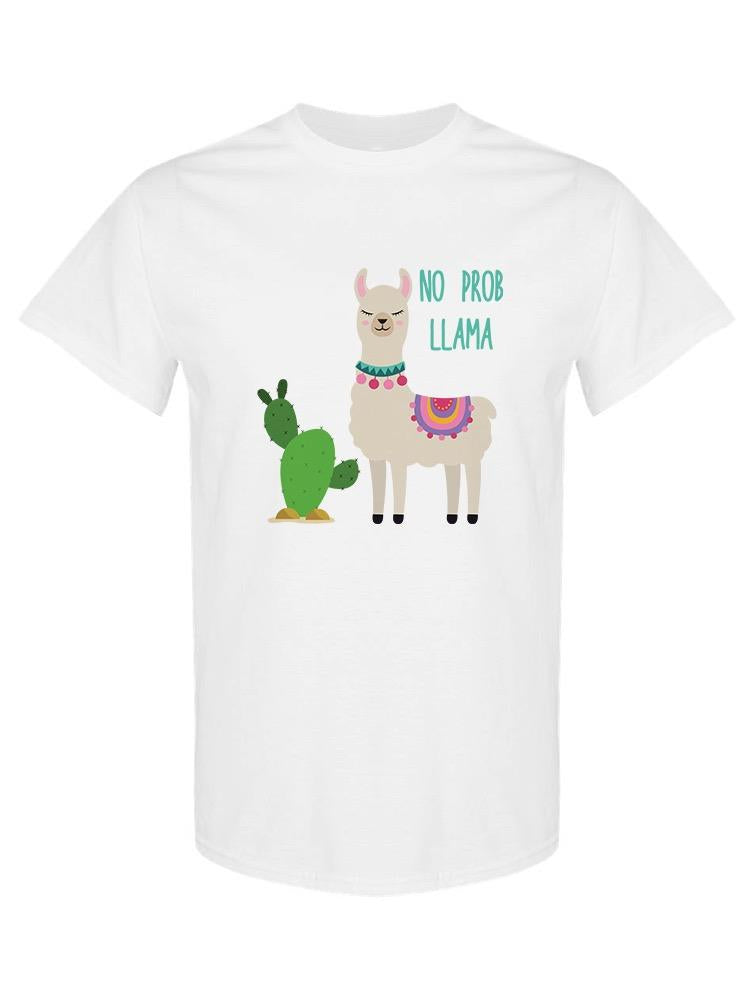 No Prob Llama Cactus T-shirt -SPIdeals Designs