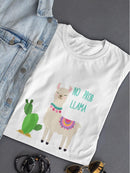No Prob Llama Cactus T-shirt -SPIdeals Designs