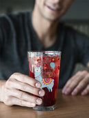 Party Llama. Pint Glass -SPIdeals Designs