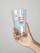 Party Llama. Pint Glass -SPIdeals Designs